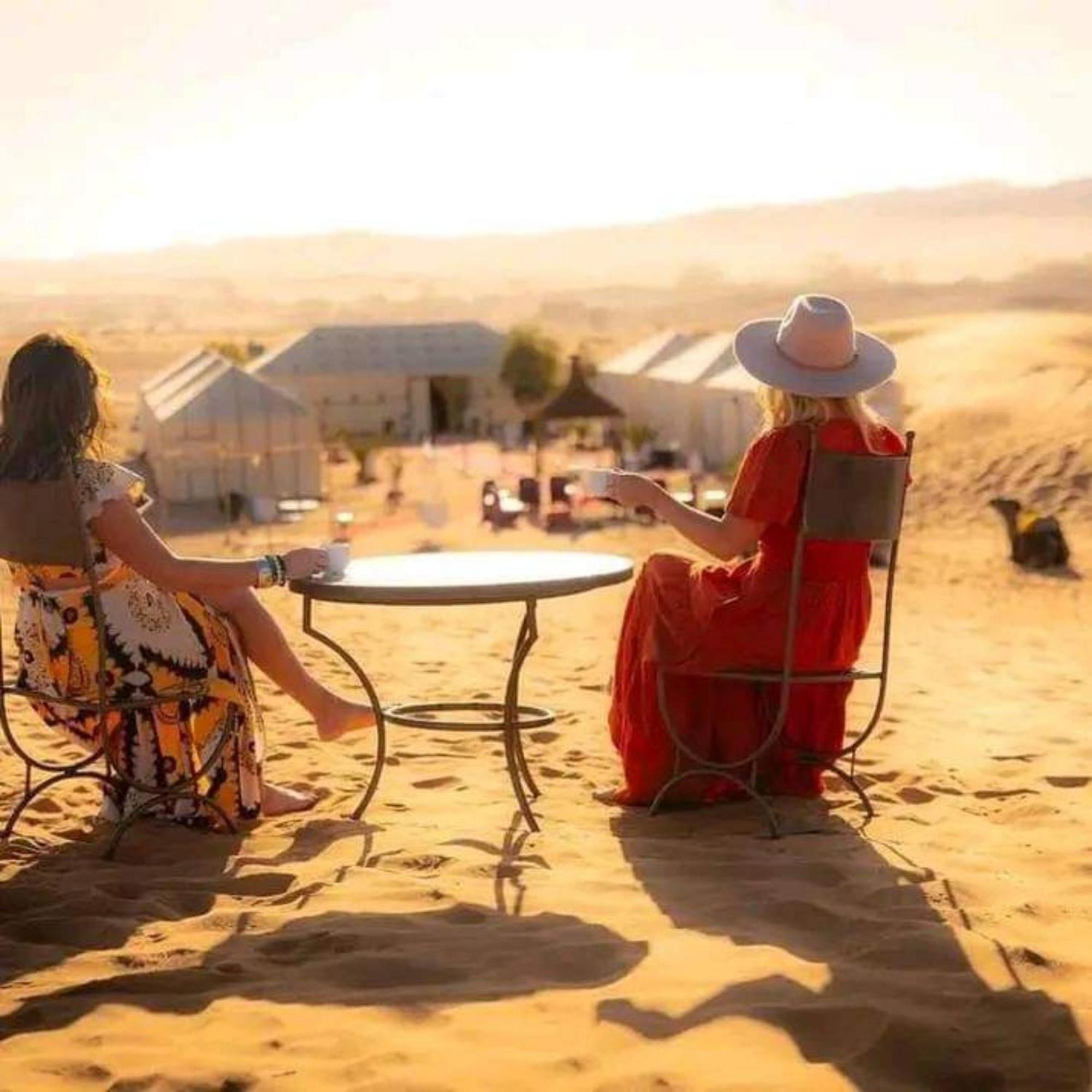 Desert Paradise Luxury Camp Мерзуга Екстер'єр фото